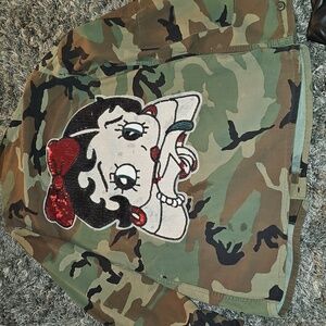 Camouflage jacket med/large